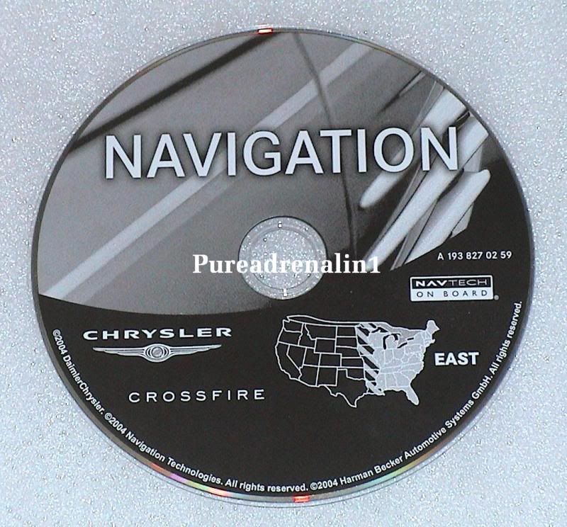 2006 Chrysler gps discs
