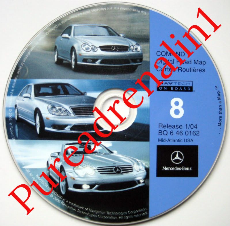 Mercedes navtech cd #2