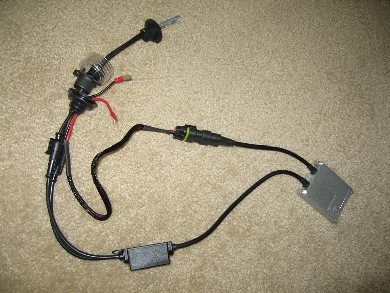 Installation of Aftermarket H7 HID Kit into HELLA Light Assembly VW