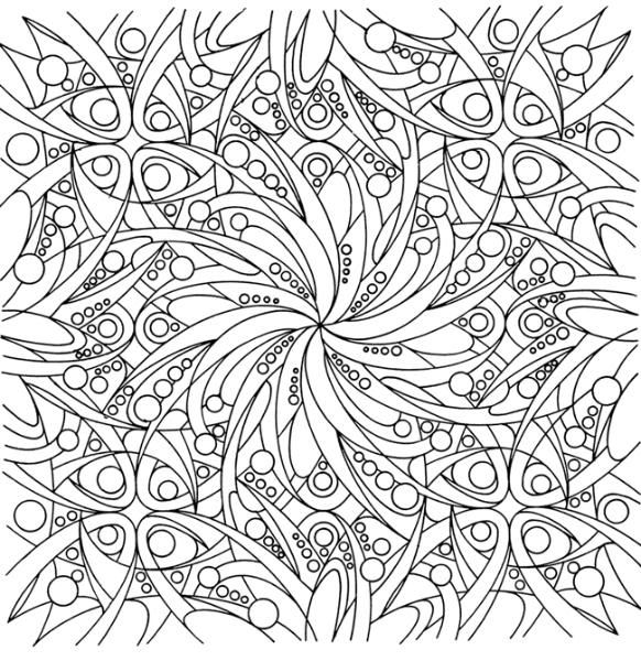 Advanced Intricate Designs For Coloring