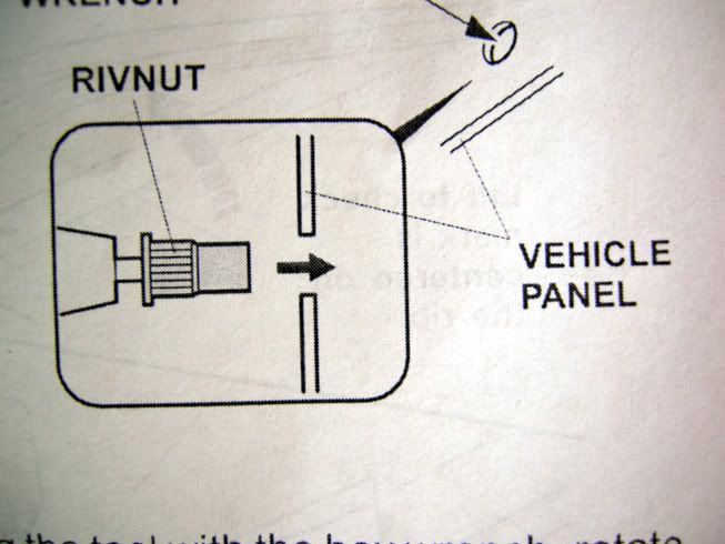 Honda 6mm rivnut tool #6