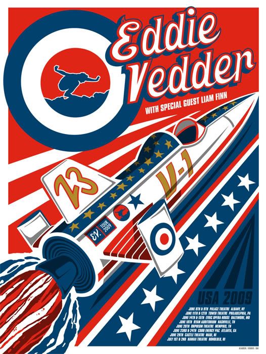 eddie vedder poster. new Eddie Vedder posters.