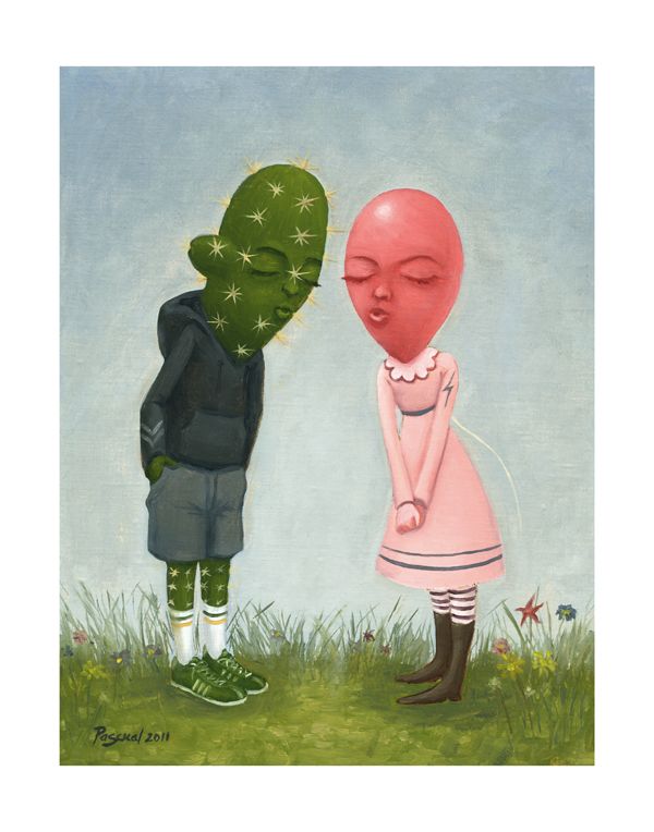  Love Hurts by Ruel Pascual is an 11 x 14 giclee has an edition of 30 