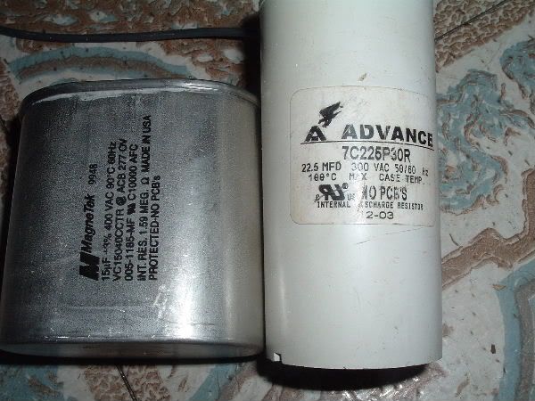 2003 0101sakiballast0002 - changed capacitors on my ballast(pics)