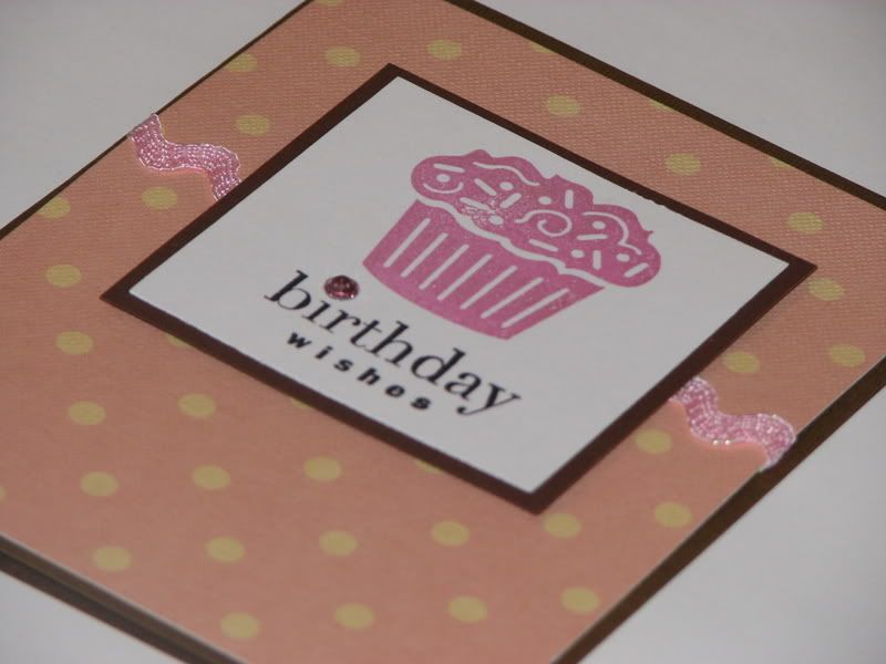 Cupcake Birthday Card