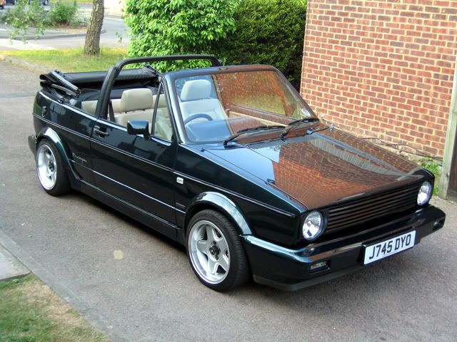 Here's a pic our old euro'd mk1 Golf link only as don't want to hijack the