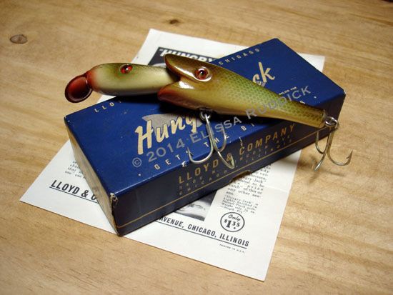 Sold at Auction: Vintage Heddon Fish Flesh Lure