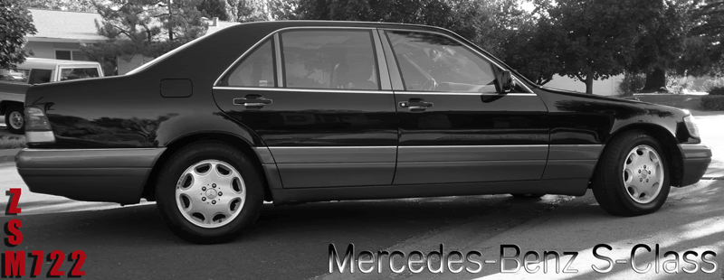 2001 Wald Mercedes Benz S Class W140. BECAUSE W140.