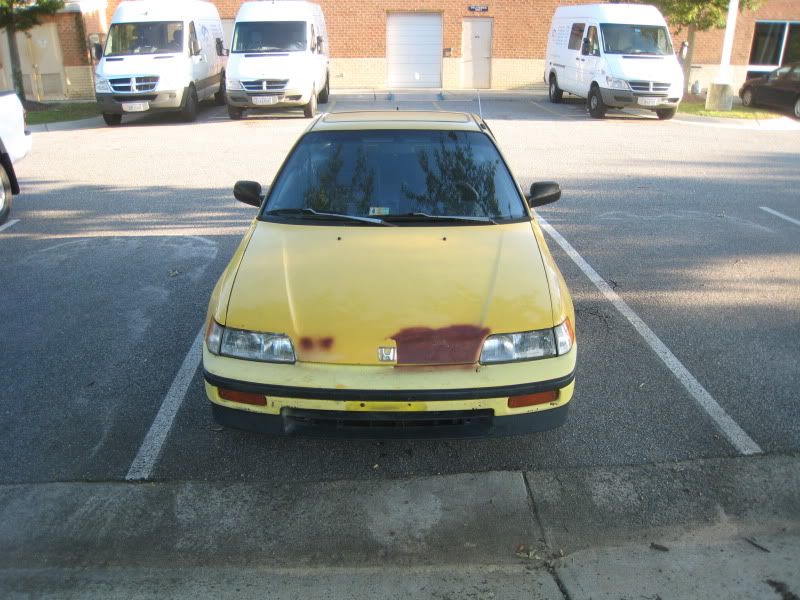 Honda crx si restoration #2