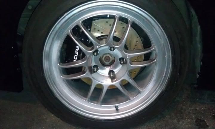 2007 Honda civic si brembo rotors