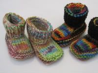 YPC - (You Pick Color) 0-3 month size Baby Booties