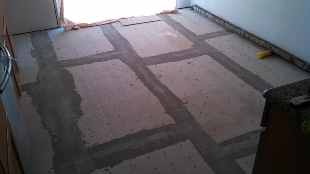 Dirty HardiBacker? Screw heads? DIY Home Improvement Forum