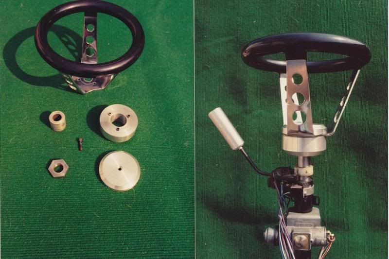 chain link steering wheel