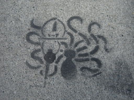 Sidewalk Octopus