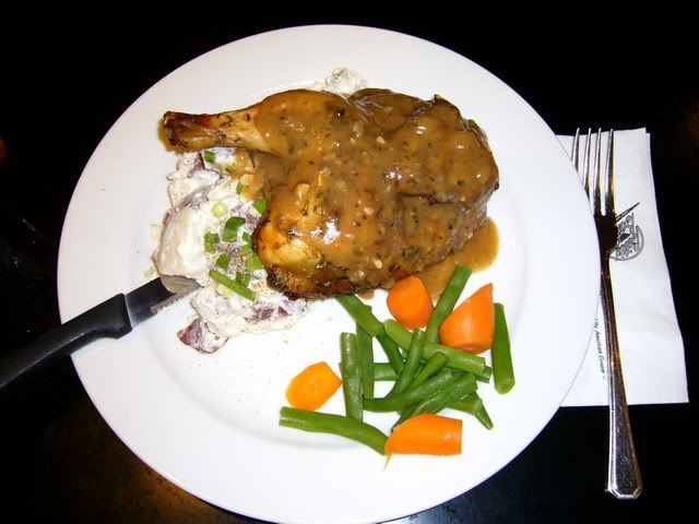 Roasted Chicken With Salad