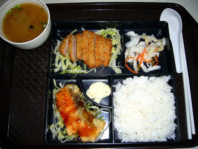 Salmon & Chicken Bento