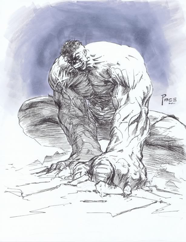 hulk sketch