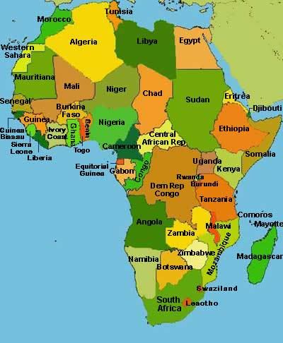 Map Of Africa And Asia Political. Africa+map+political+
