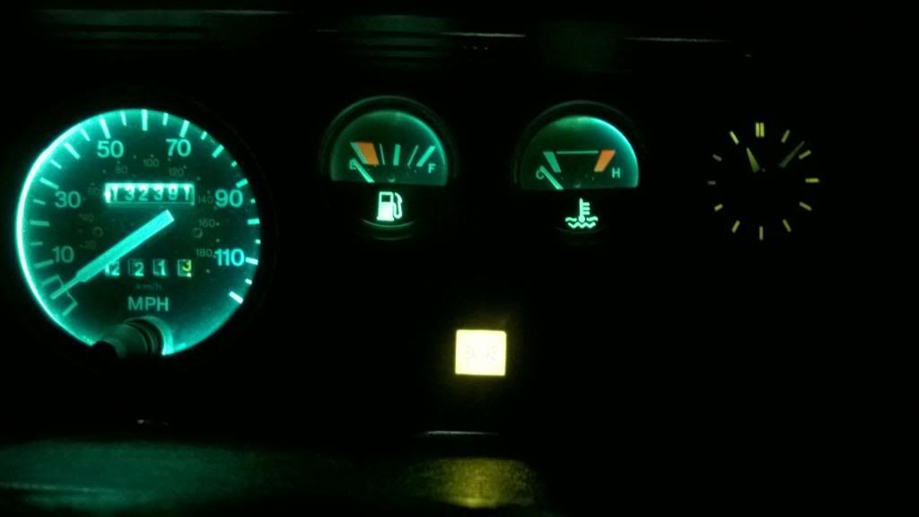 Defender Speedometer back lights LandyZone Land Rover Forum