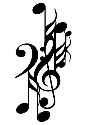 Music Notes Tattoo Stadium Blanket Spoiler: click to show