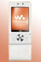 Sony Ericsson W910i White: The Glittery Effect