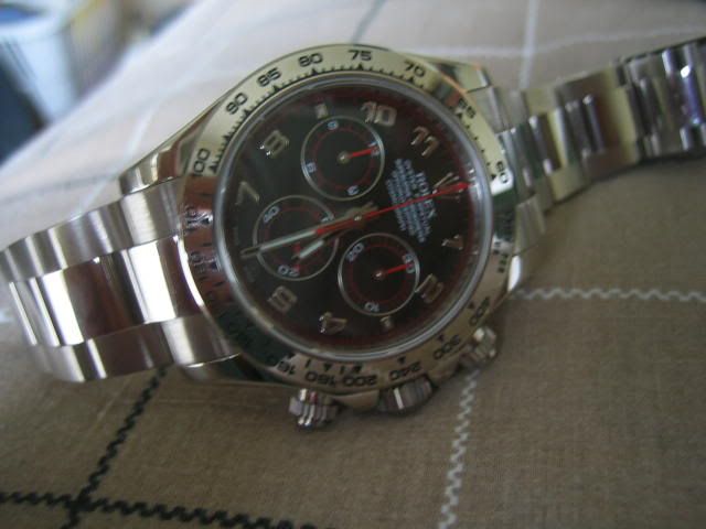 ### Rolex Daytona 116509 white gold with bracelet ###