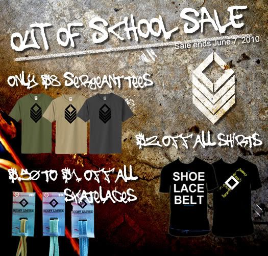 Out of School Summer Sale