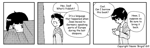 Yiddish is a colorful language.