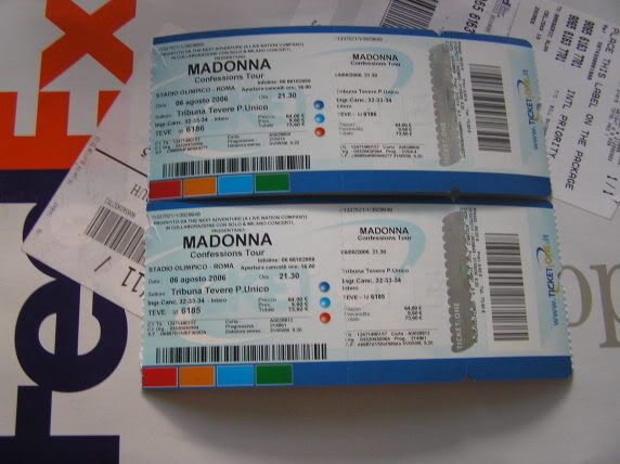 Confessions Tour Tickets