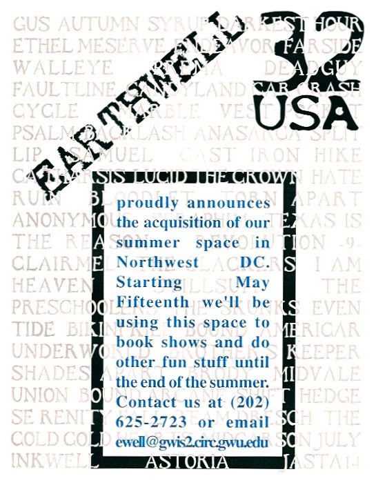 Earthwell DC Stamp Flyer