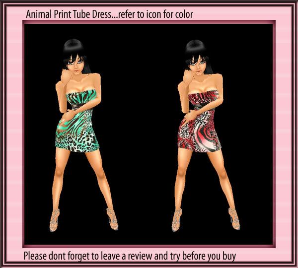 animal print dress