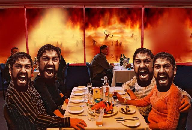 Tonight we dine in hell!! Pictures, Images and Photos