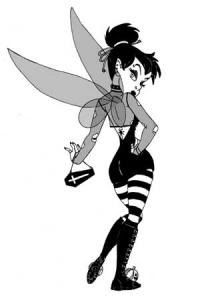 Gothic Tinkerbell 2