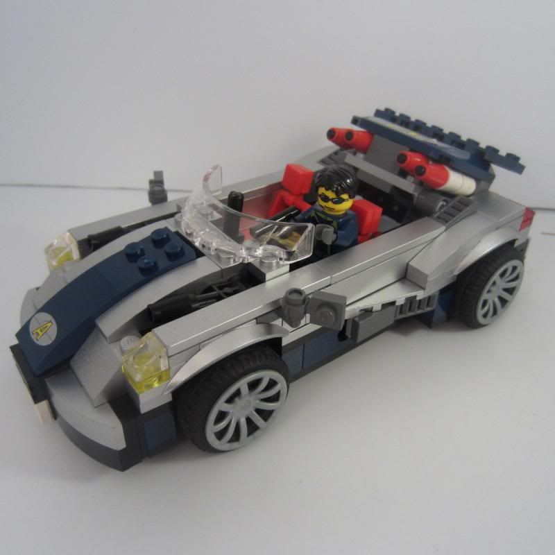 Lego Agents 8634 Turbo Car Chase Complete With Instructions And