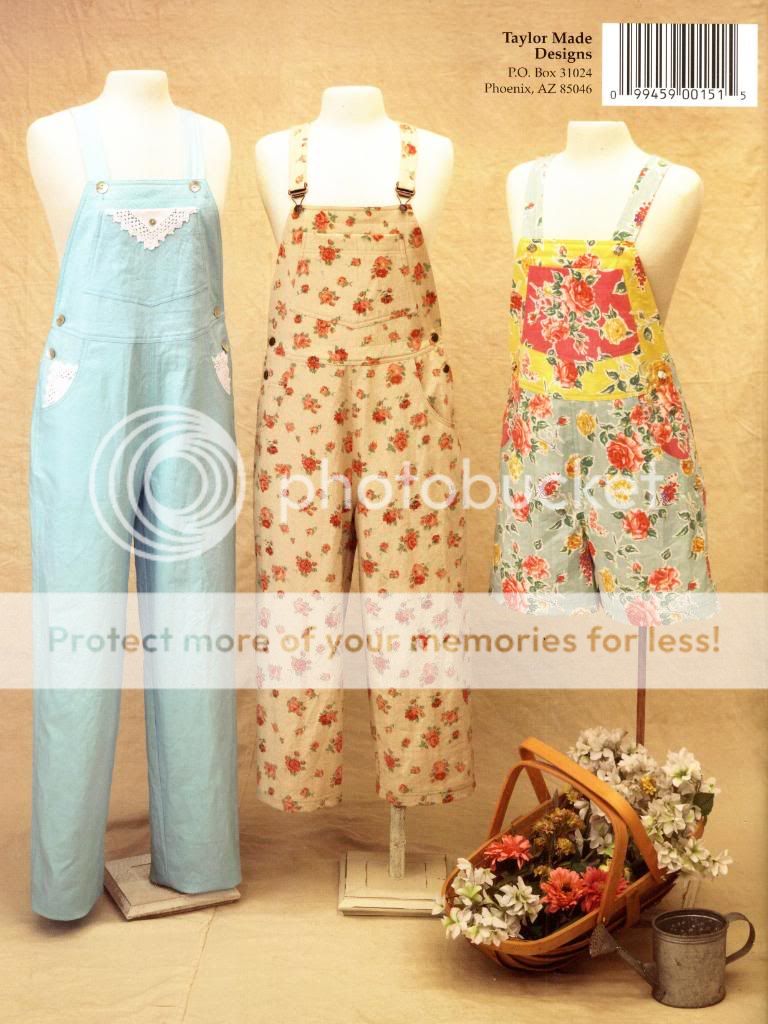 Cindy Taylor Made Oates Overalls Pattern Patterns