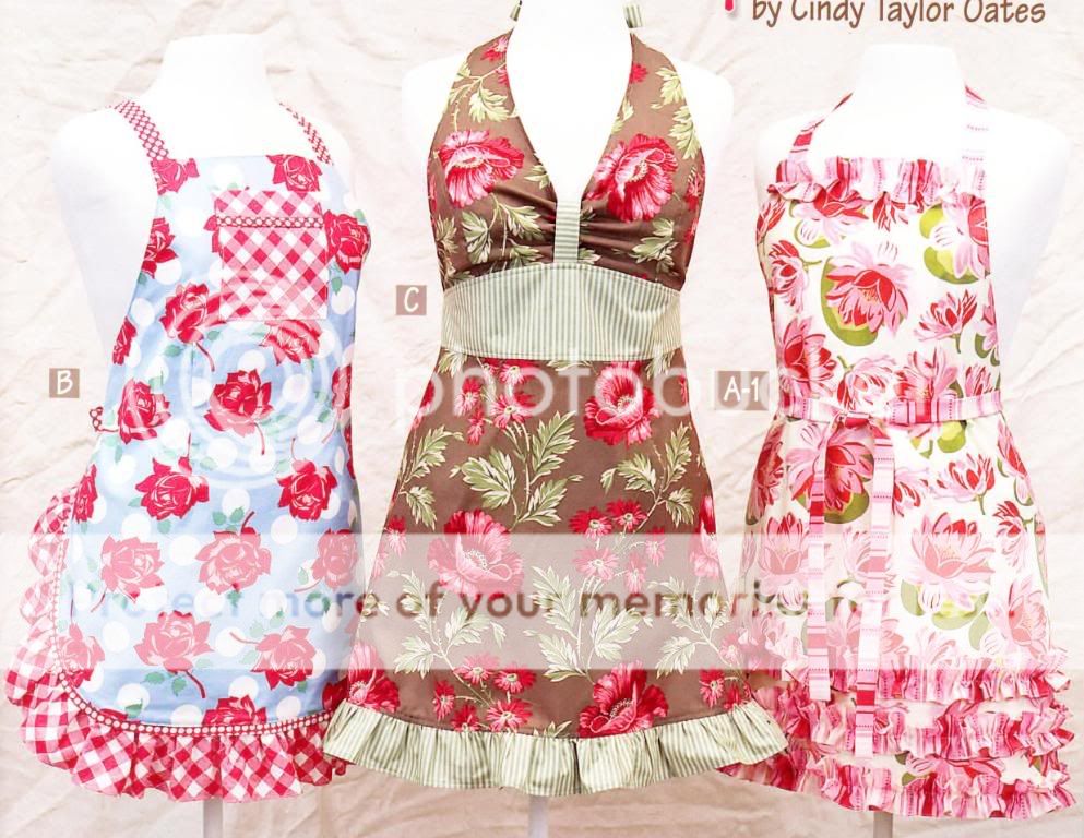 Cindy Taylor Oates More Retro Aprons Apron Patterns  