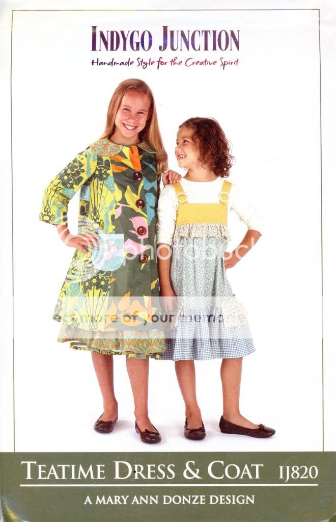 Indygo Junction Kids Pattern   Teatime Dress & Coat  