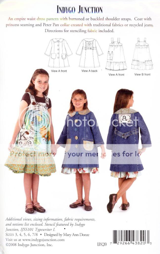 Indygo Junction Kids Pattern   Teatime Dress & Coat  