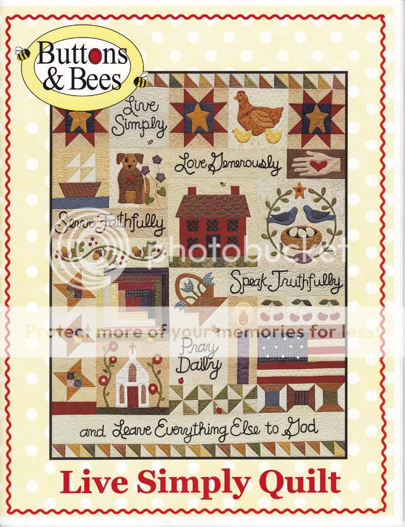 Buttons & Bees Quilt Sewing Pattern   Live Simply  