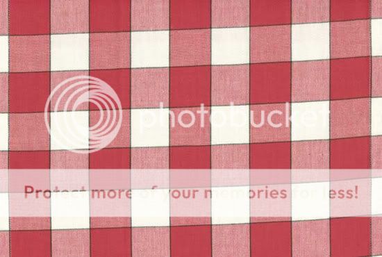 Toweling – Red Buffalo Check, sold by the 1/2 yard by Moda Home