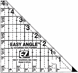 Easy Angle 4 1/2 EZ Quilting great for rotary cutting  