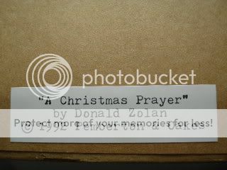 Christmas Prayer by Donald Zolan and produced by Pemberton & Oakes 