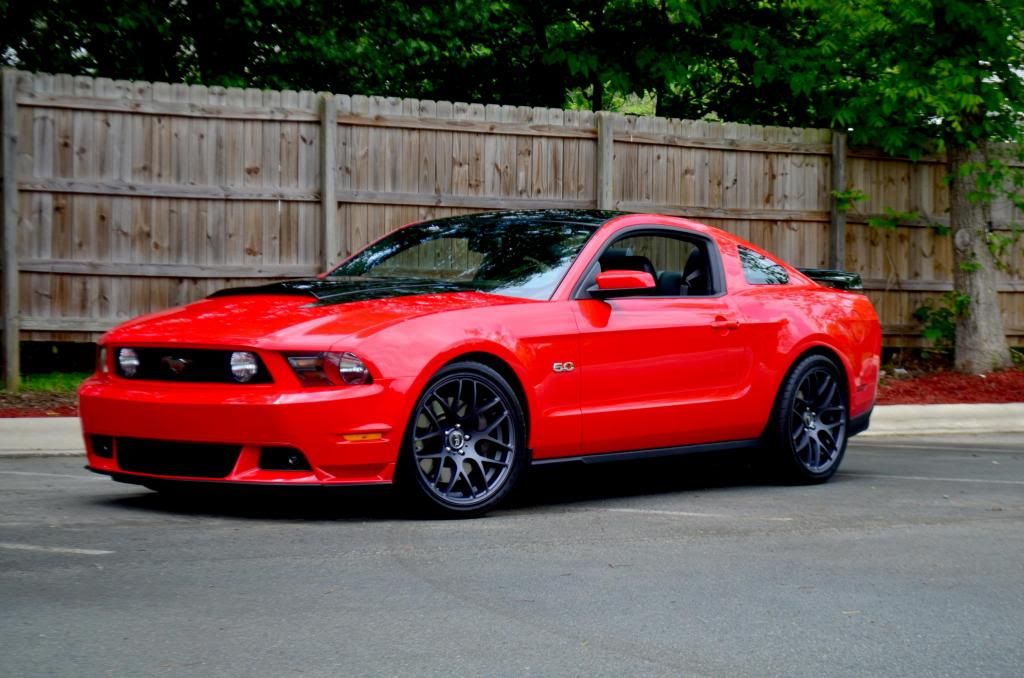 New RTR rims and some fresh paint | Modded Mustang Forums