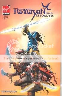 virgin comics ramayan 3392 ad reloaded 7 of 7 new unread nm or better