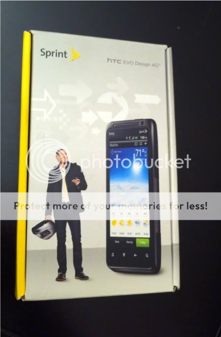 NEW HTC EVO Design 4G   Black (Sprint) Smartphone 821793012748  