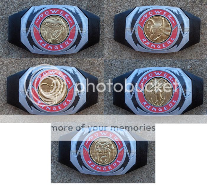 Power MMPR Green Ranger costume belt buckle PROP!